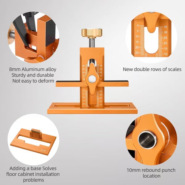 Cabinet Door Installation Jig – The Easy Tool For Perfect Alignment Every Time