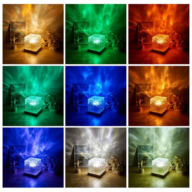 🔥Water Wave Dynamic Projection Atmosphere Lamp
