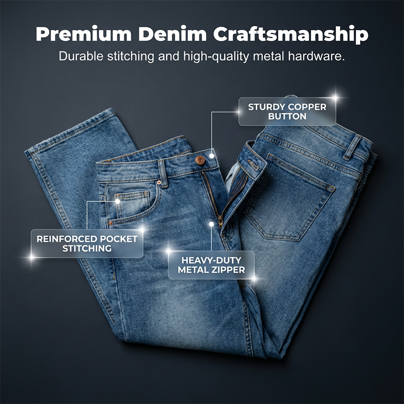 ⏰Men's Streetwear Style Flare Jeans