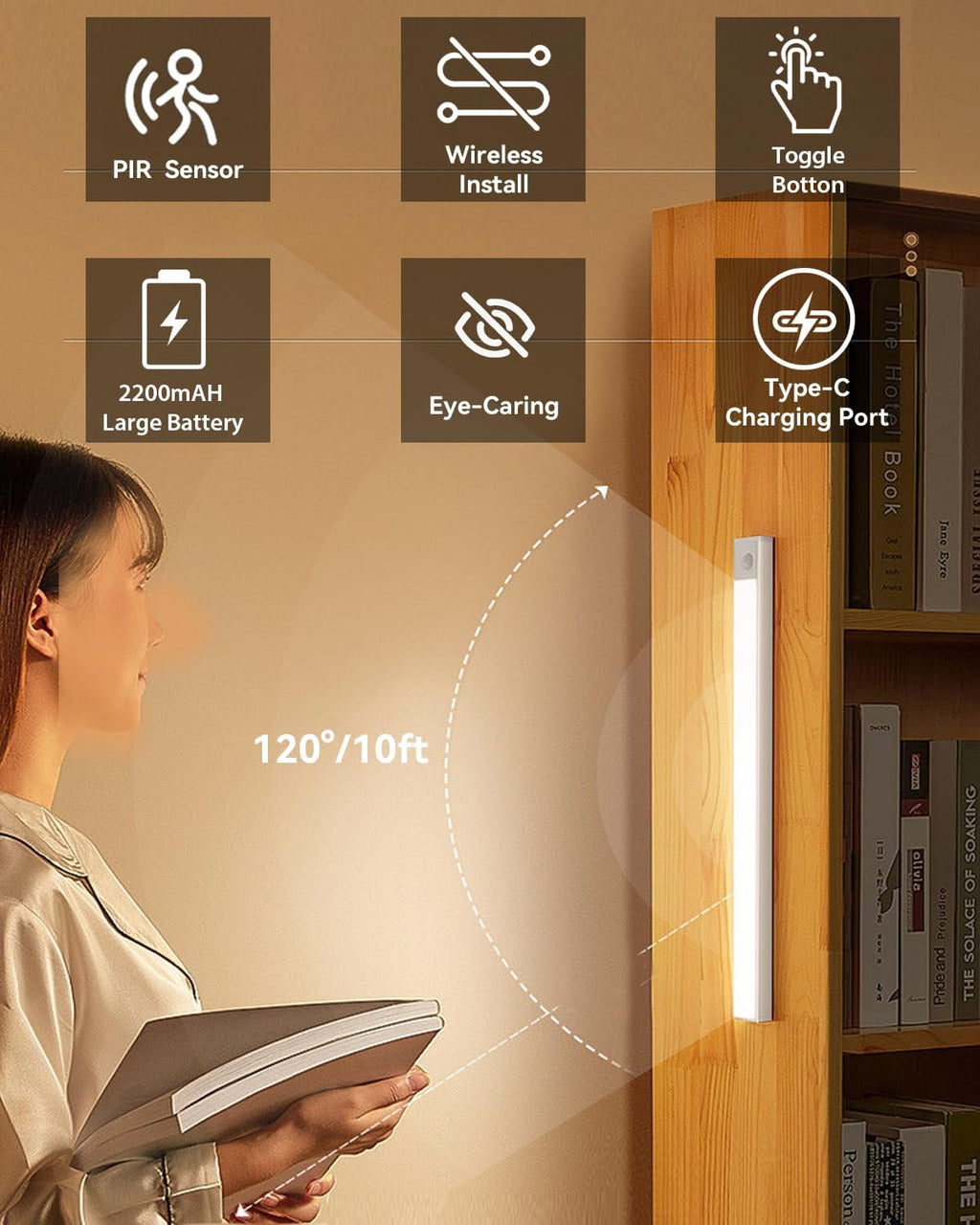 🔥Magnetic Self-Adhesive Smart Sensor LED Light Strip – lionclay