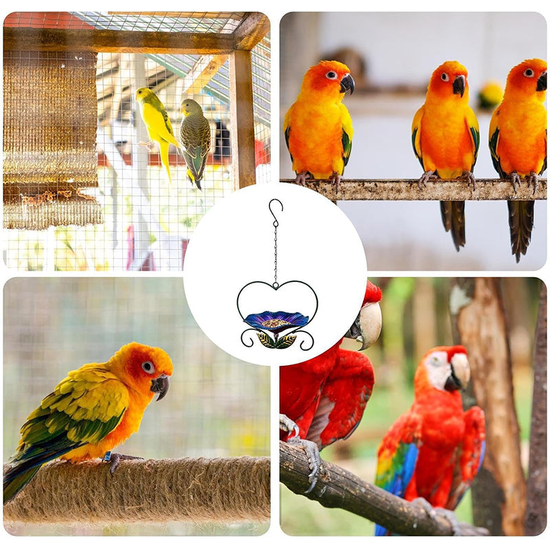 Outdoor Hanging Heart-Shaped Bird Feeder