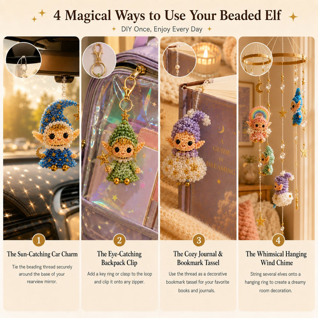 ✨3D Beaded DIY Kit – Choose Your Magical Theme