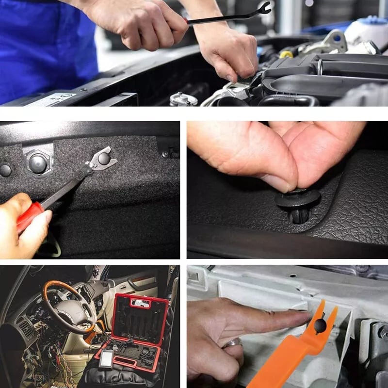680Pcs Car Retainer Clips & Fastener Remover