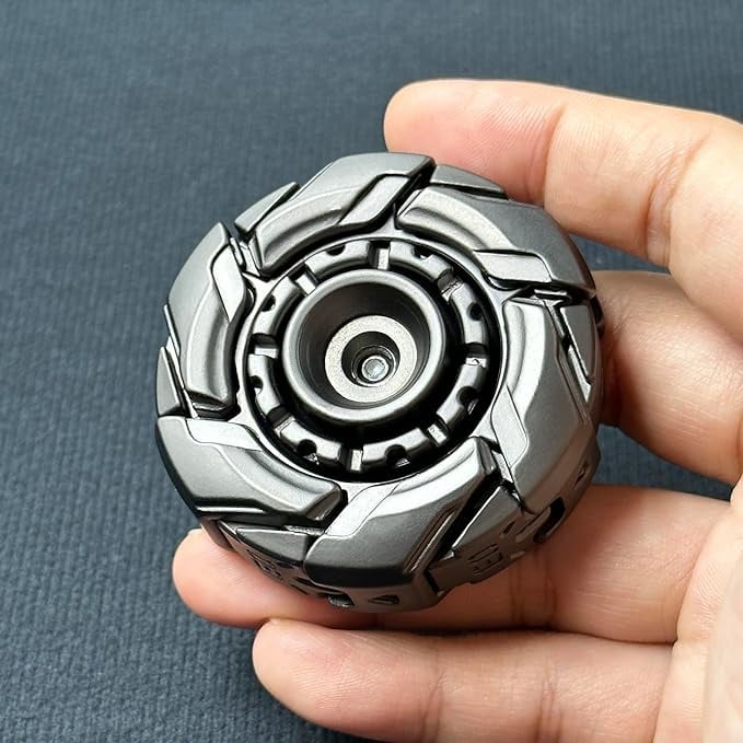 WarpFang:Stainless Steel Mecha Fidget Spinner