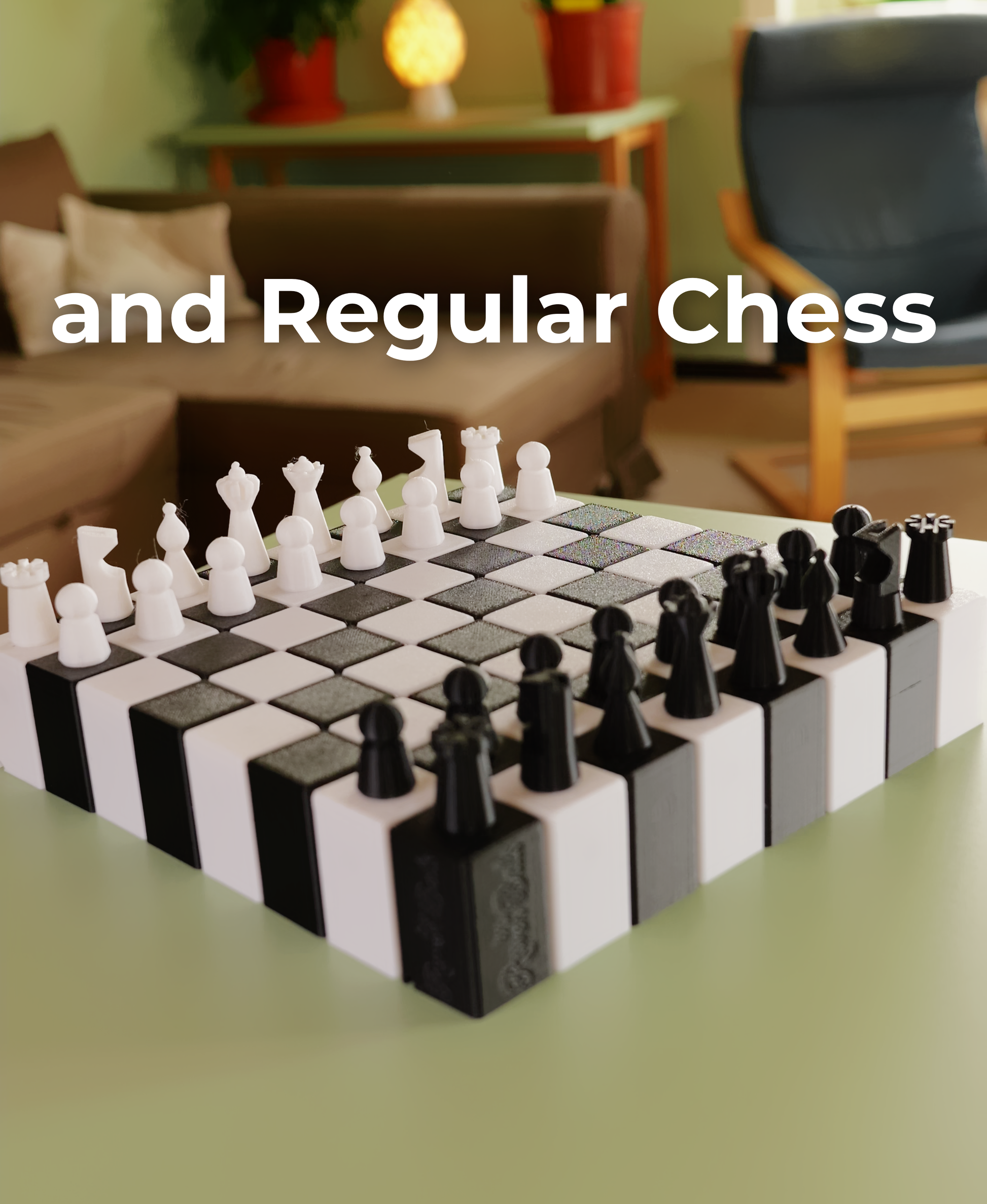 🎄♟️Twisty Chess Board by Ruven Bals
