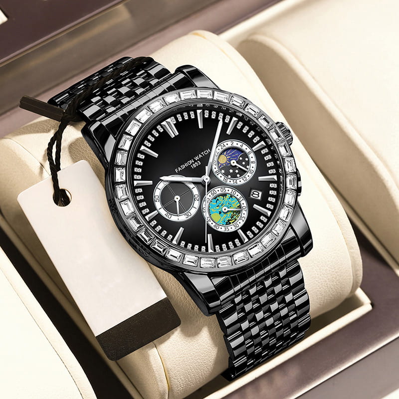💎Men’s Luxury Steel Quartz Watch