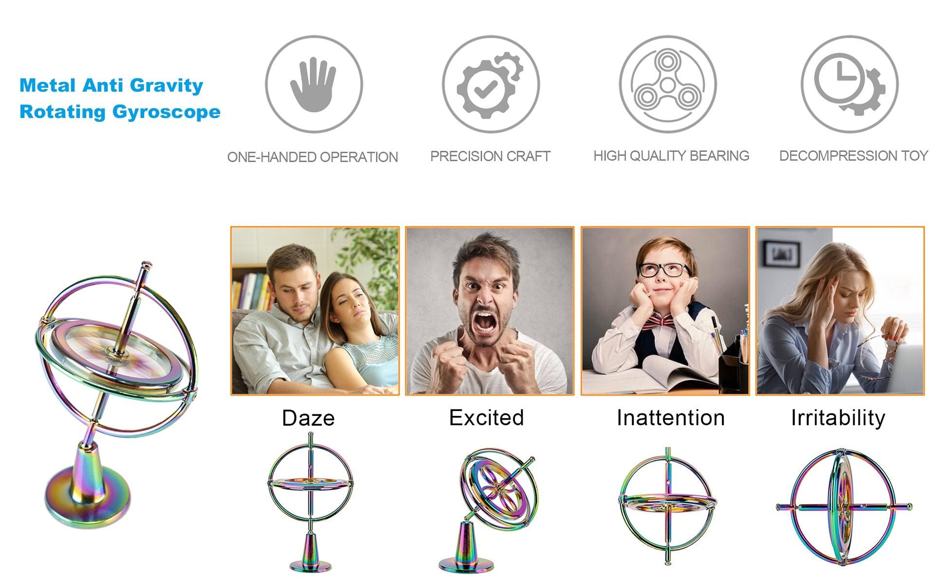 Anti Gravity Rotating Gyroscope