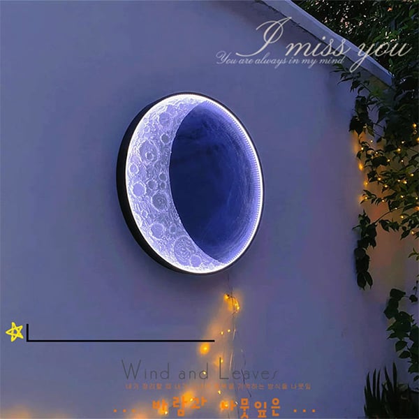 🔥 - DIY Moon LED Wall Lamp COB Light