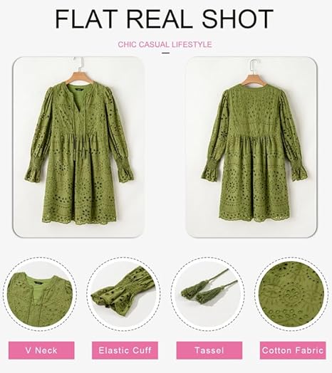 New Arrival- LaceWhisper Effortless Elegance Dress