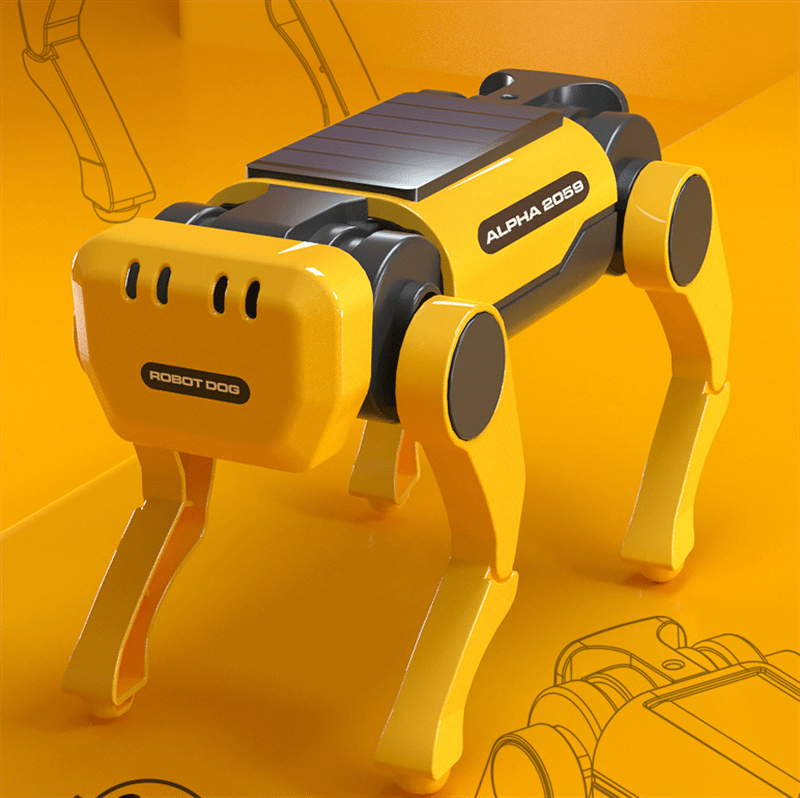 Solar Powered Dog Robot
