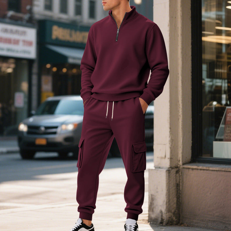 ❄️💖 Chic Versatile Men's Warm 2-Piece Set