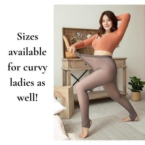 MAGIC FLEECE LINED LEGGINGS (CLOSED FOOT)