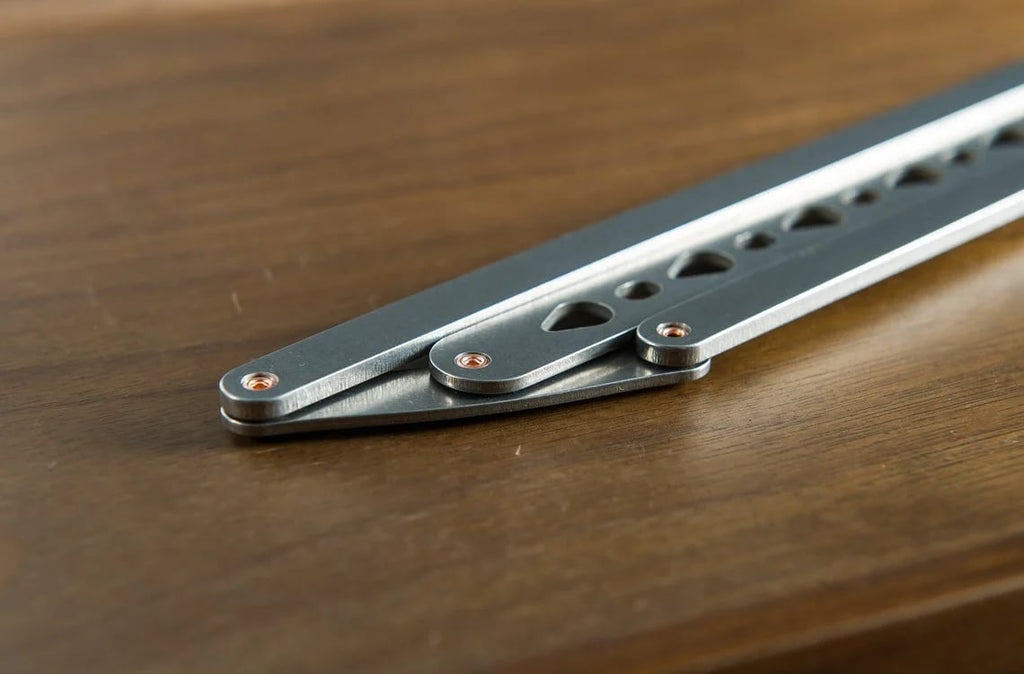 🎉✨Adjustable Leather Belt Hole Punch | Stainless Steel Ruler Tool for Belts & Straps
