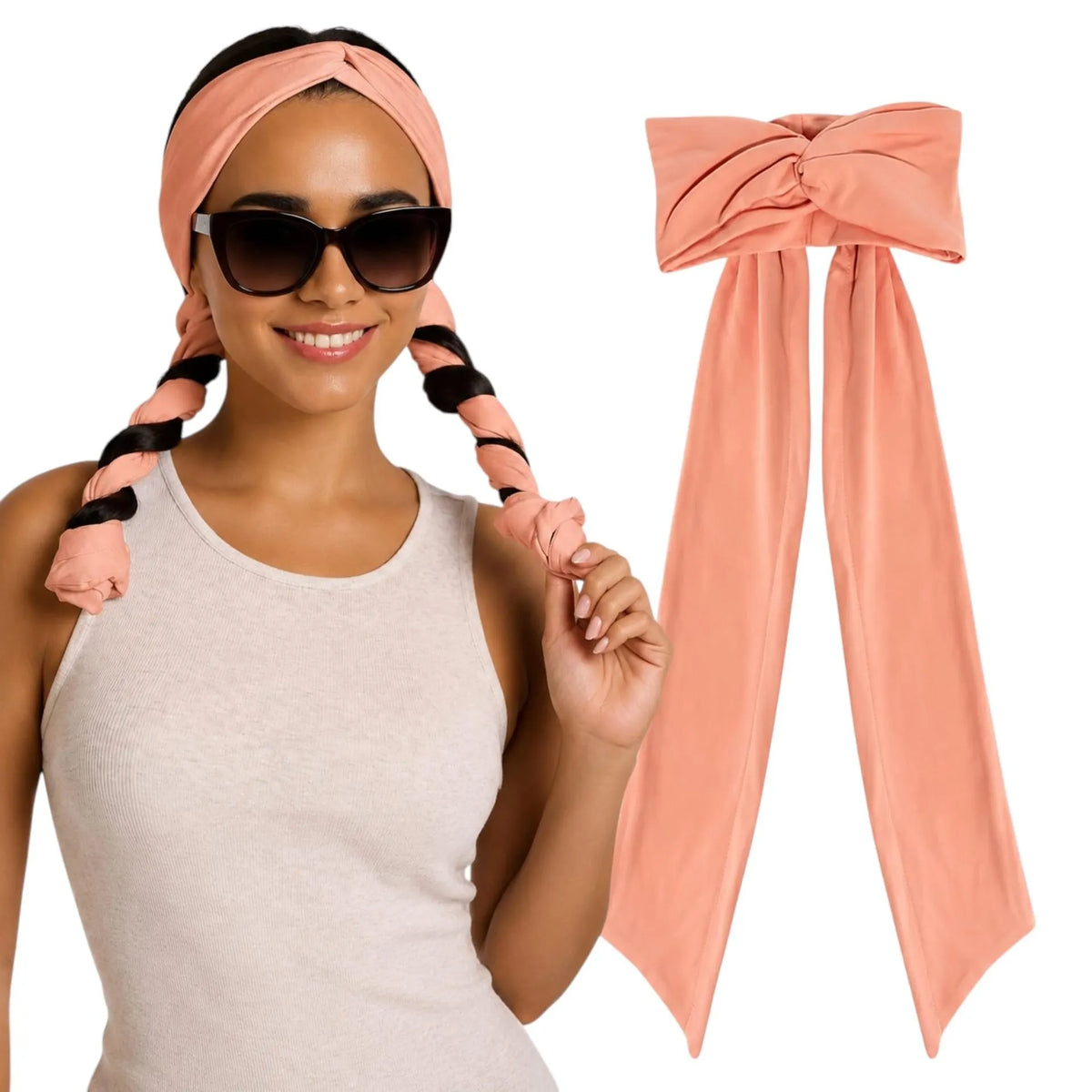 Heatless Overnight Curling Headband – Wake Up With Beautiful Natural Curls