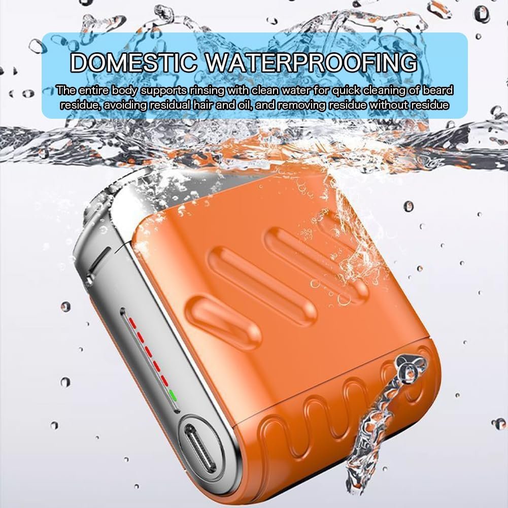 ✨Portable Rotary Dual Ring Electric Shaver