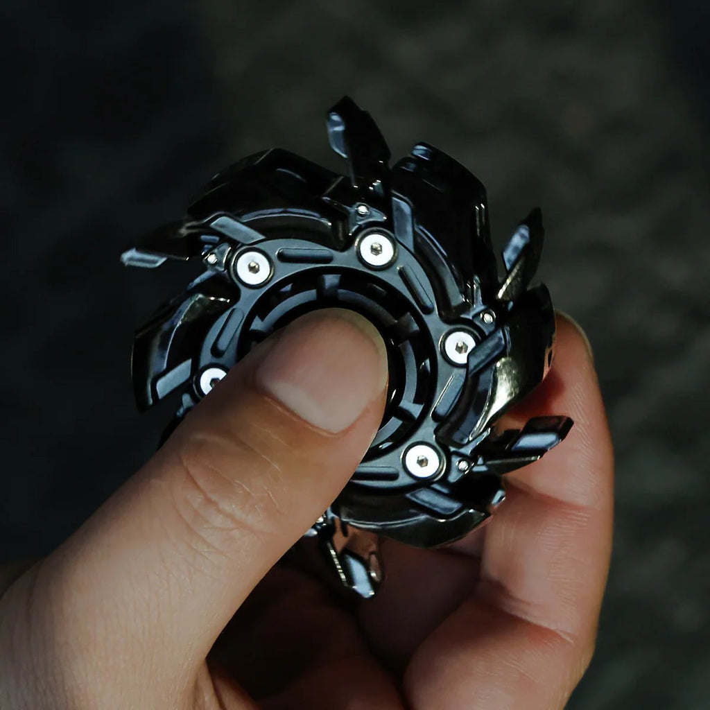 WarpFang:Stainless Steel Mecha Fidget Spinner