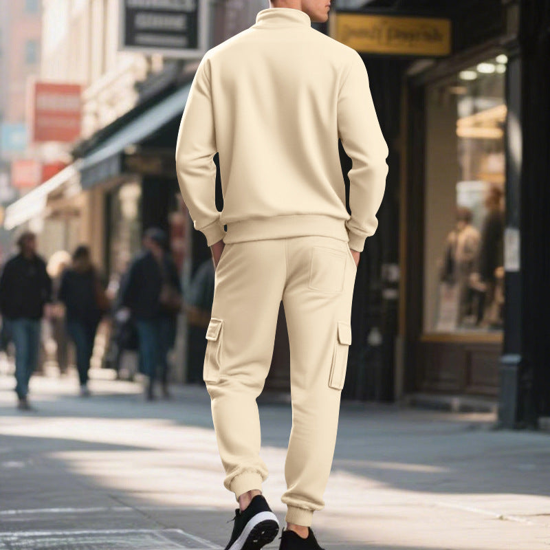 ❄️💖 Chic Versatile Men's Warm 2-Piece Set