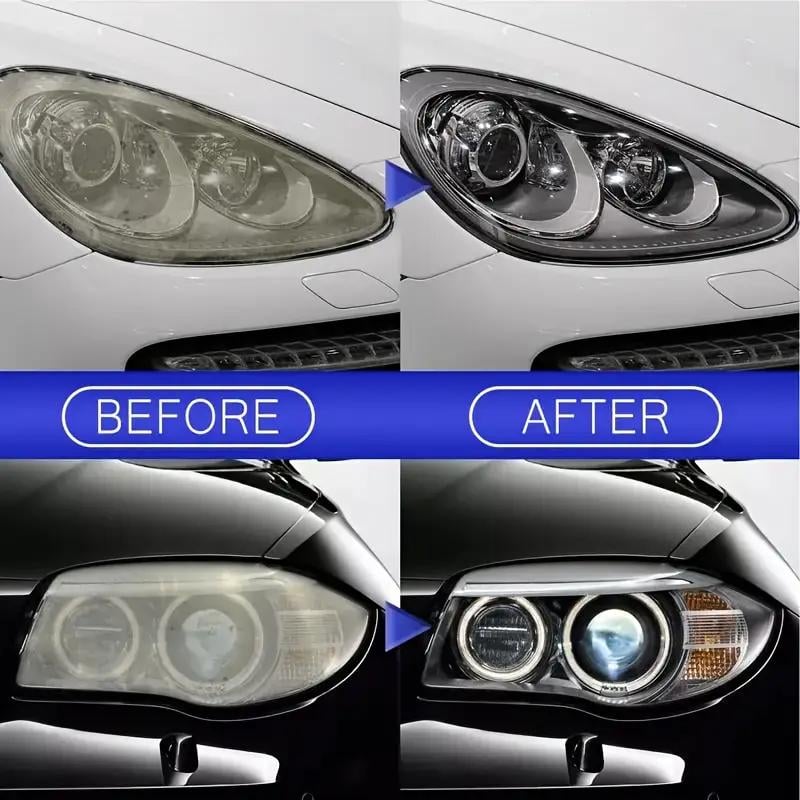 🔥Automotive Headlamp Restoration Fluid Kit