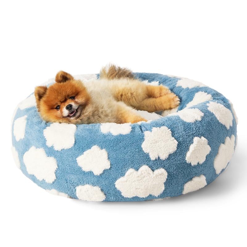 (🔥HOT SALE NOW 49% OFF) - Dog/Cat Bed, Cute Calming Bed for Dog/Cat, Small/Medium/Large Round Pet Bed for Indoor