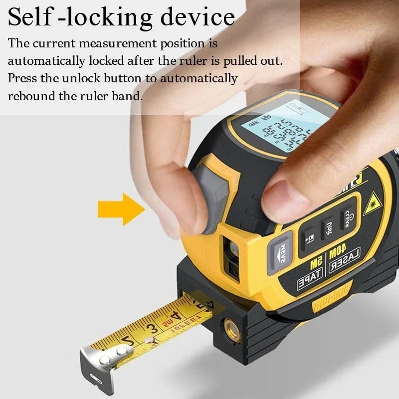 🎁High Precision Rangefinder Steel Tape Measure Tools