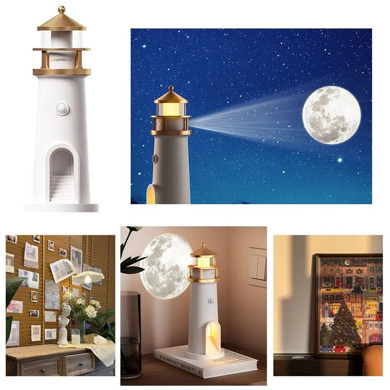 📢📢⏰Creative LED Night Light Lighthouse