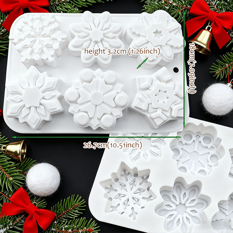Snowflake Silicone Molds