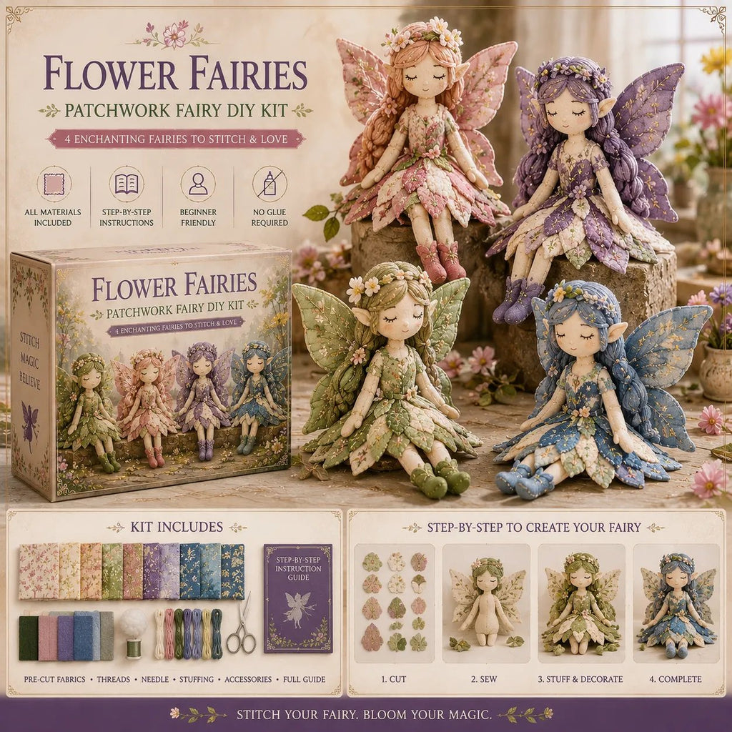 🔥Fairy Patchwork DIY Collection