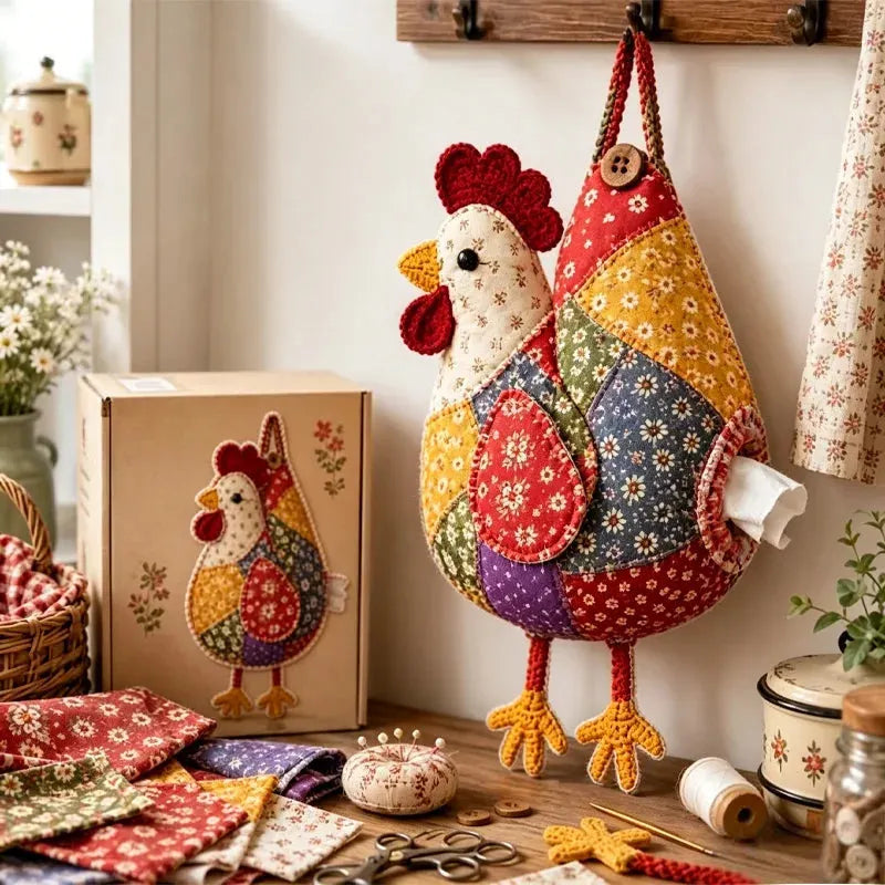 DIY animal tissue holder – sew, hang, and brighten any space!