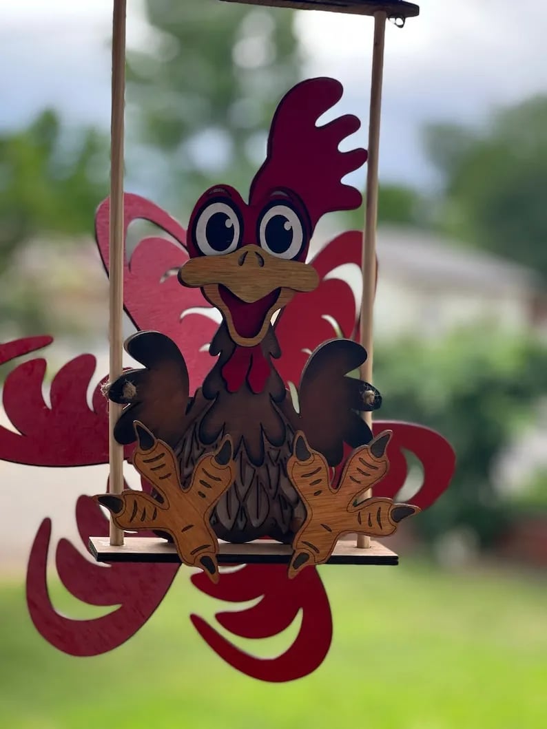 😂Funny Animal Windspinner