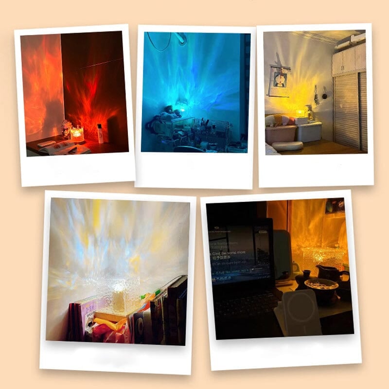 🔥Water Wave Dynamic Projection Atmosphere Lamp