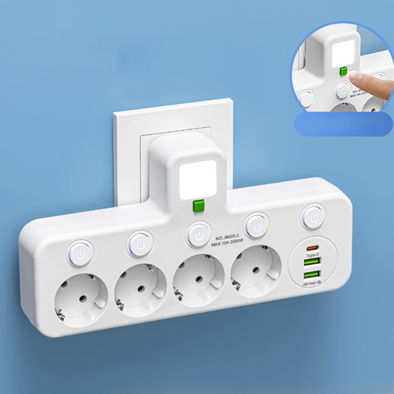 📢📢 ⏰Smart power strip with USB ports