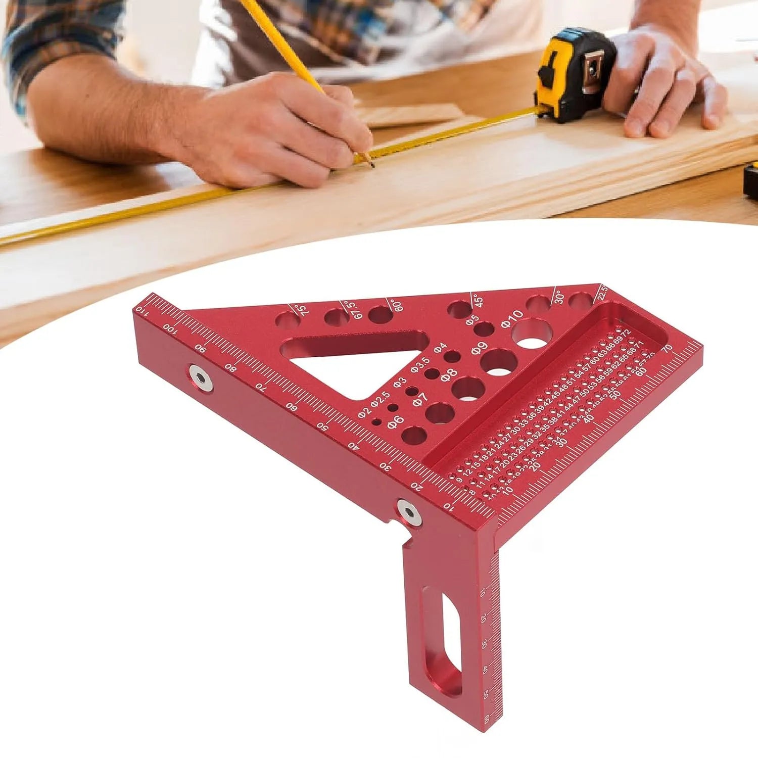 3D Multi-angle Carpenter Square Scriber