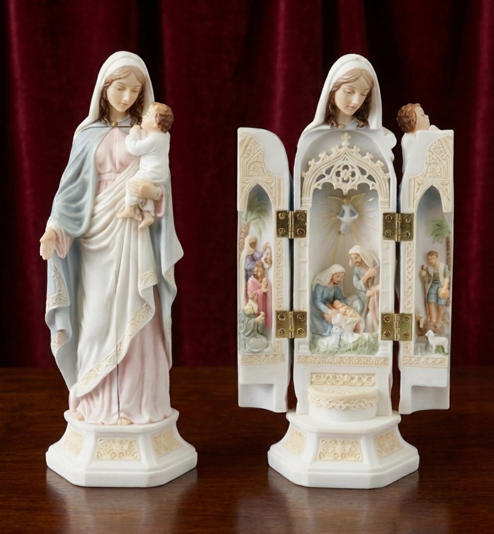 🔥Nativity Triptych Statue