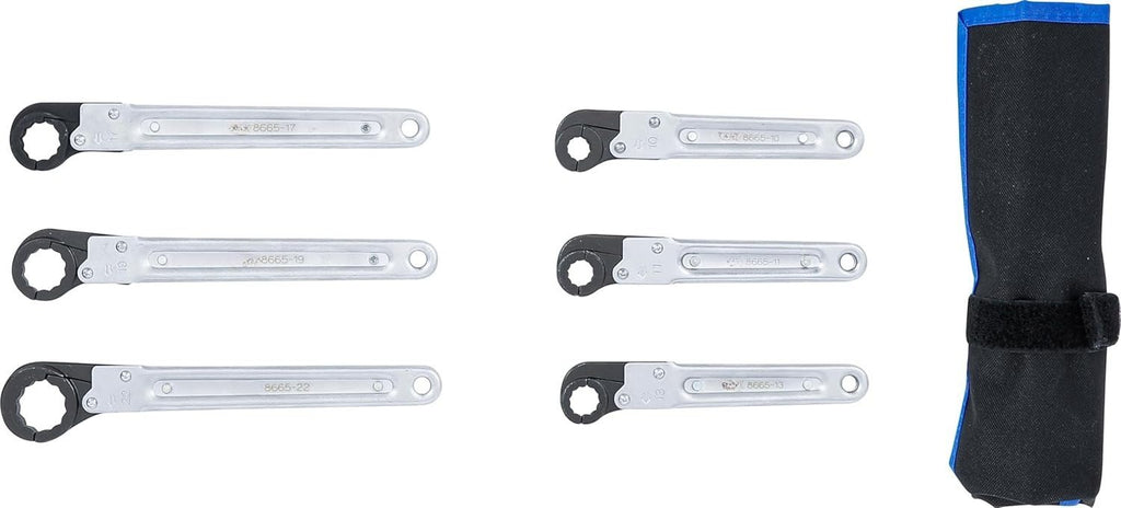 💖🔧 Line Ratchet Wrench Set – 6 PCS