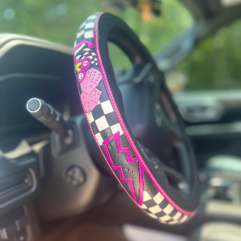 Western Cowboy Steering Wheel Cover