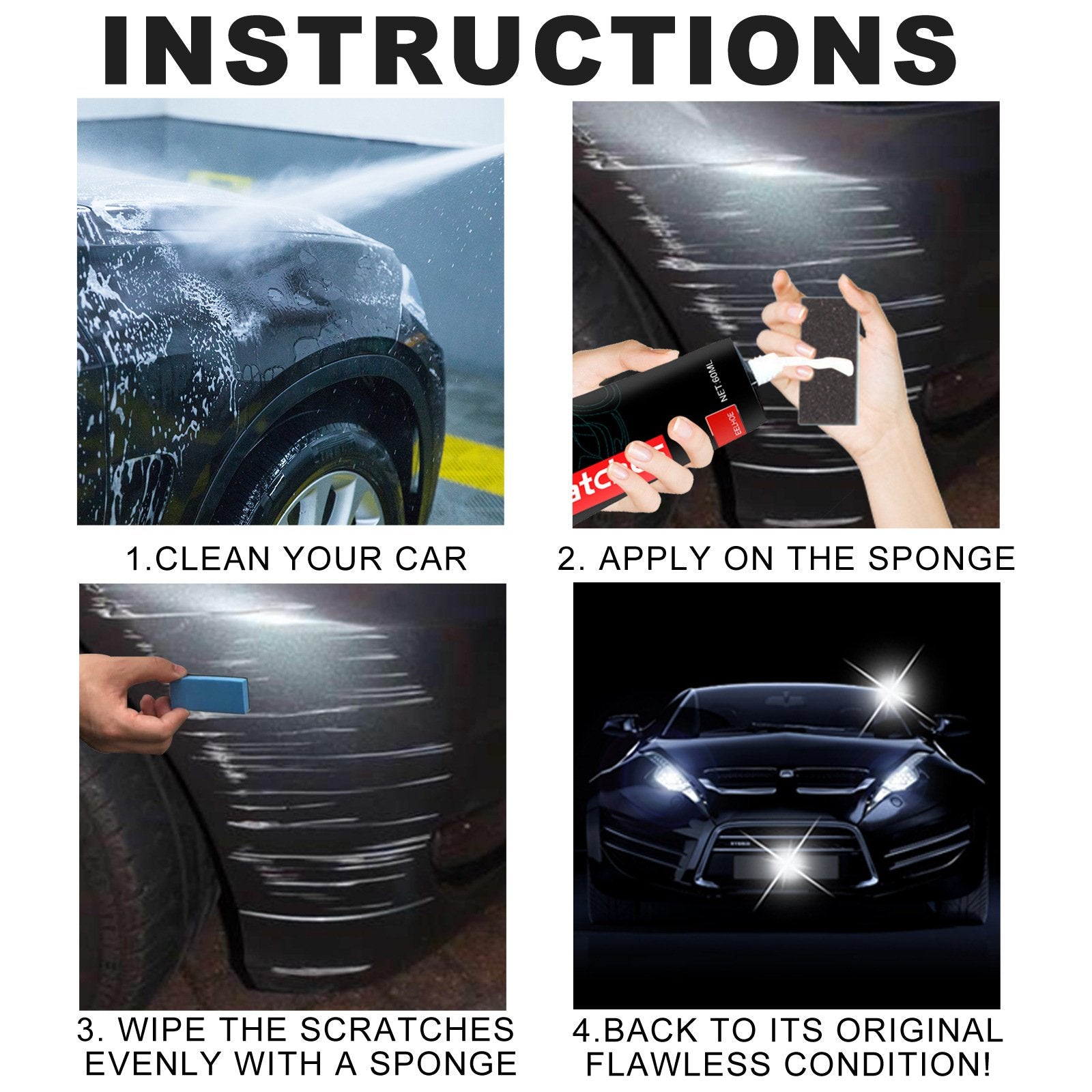 💕Premium Car Scratch Removal Kit