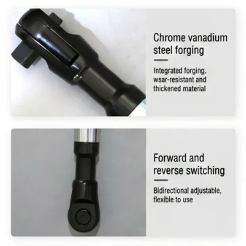 🛠️Extendable Ratchet Wrench for Power Drills & ⚙️Forging of chromium-vanadium steel