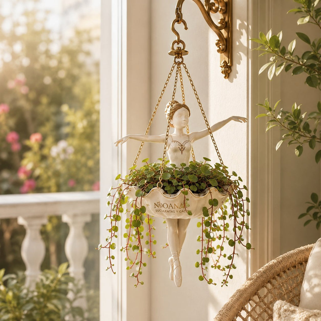 Turn Small Spaces Into Hanging Garden Art