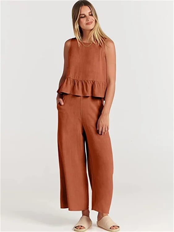 WOMEN'S SUMMER CASUAL 2 PIECE SET