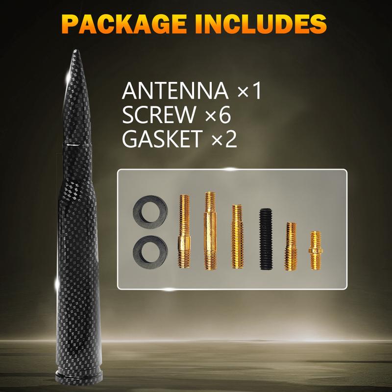 14cm Bullet Antenna Mast Power Radio AM/FM Replacement Universal