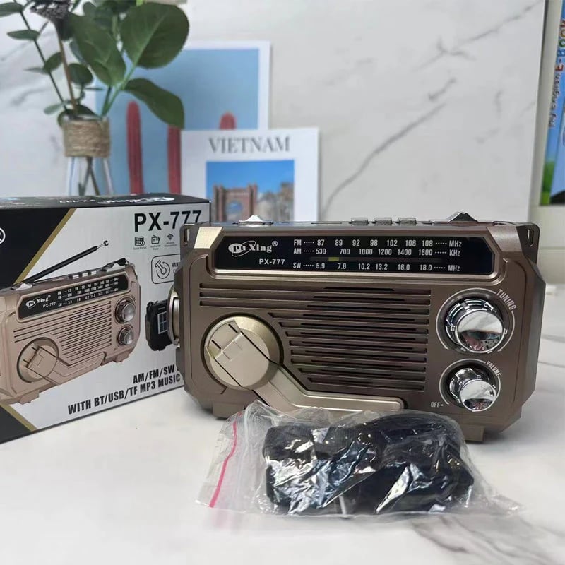 ☀️📻Eptchn Solar-Powered Radio