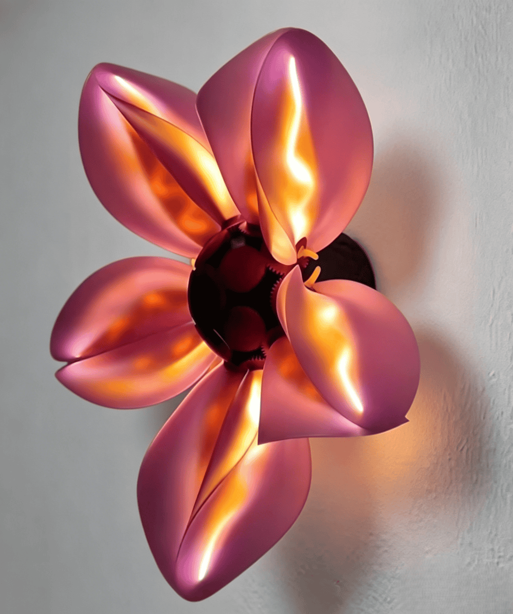 🌸 The Flower That Blooms And Glows On Your Wall!