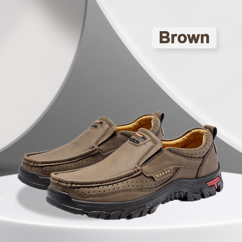 🎉Men's Durable Slip-On Leather Loafers