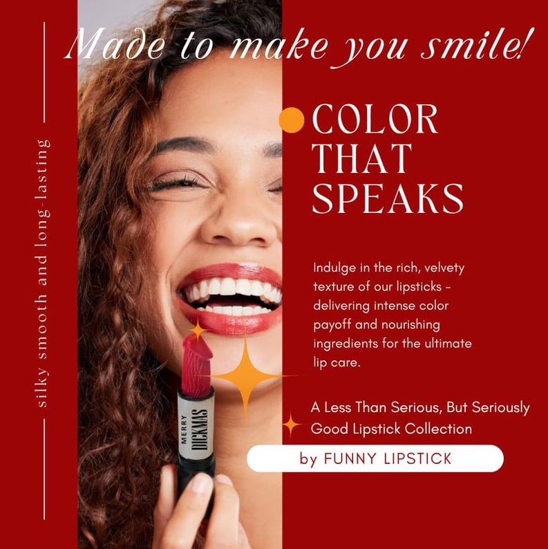 🎄 “Merry Dickmas” Funny Lipstick Holiday Collection – 12 Shades of Sassy, Long-Lasting, Paraben-Free Fun! 🎁