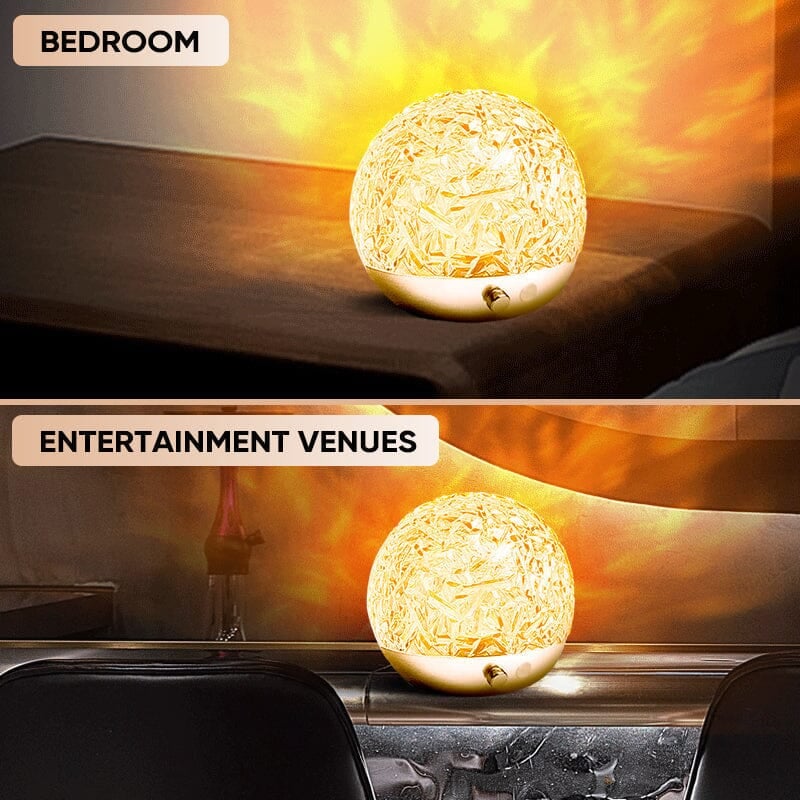 🔥Water Wave Dynamic Projection Atmosphere Lamp