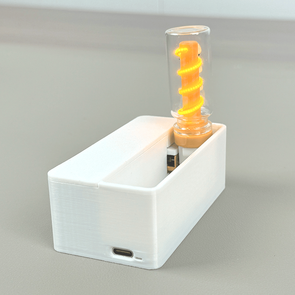 🌟 3D Printed Magnetic Ejection Night Light - Creative Touch-Control Sleep Lamp & Desktop Decoration Gift
