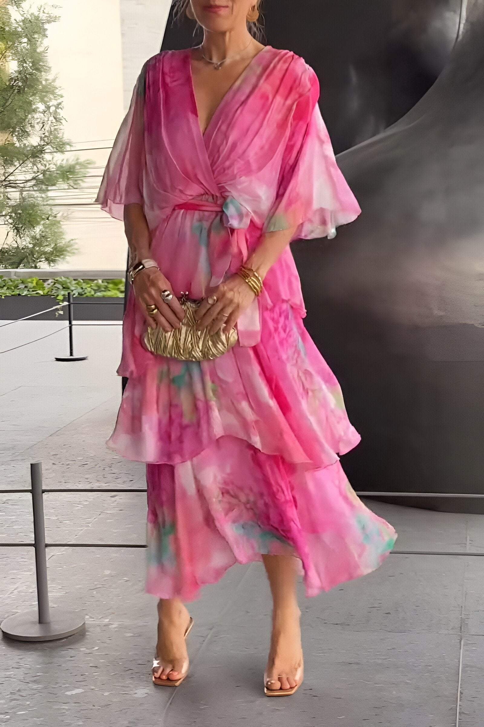 Elegant Chiffon Dress – Effortless Grace for Every Occasion