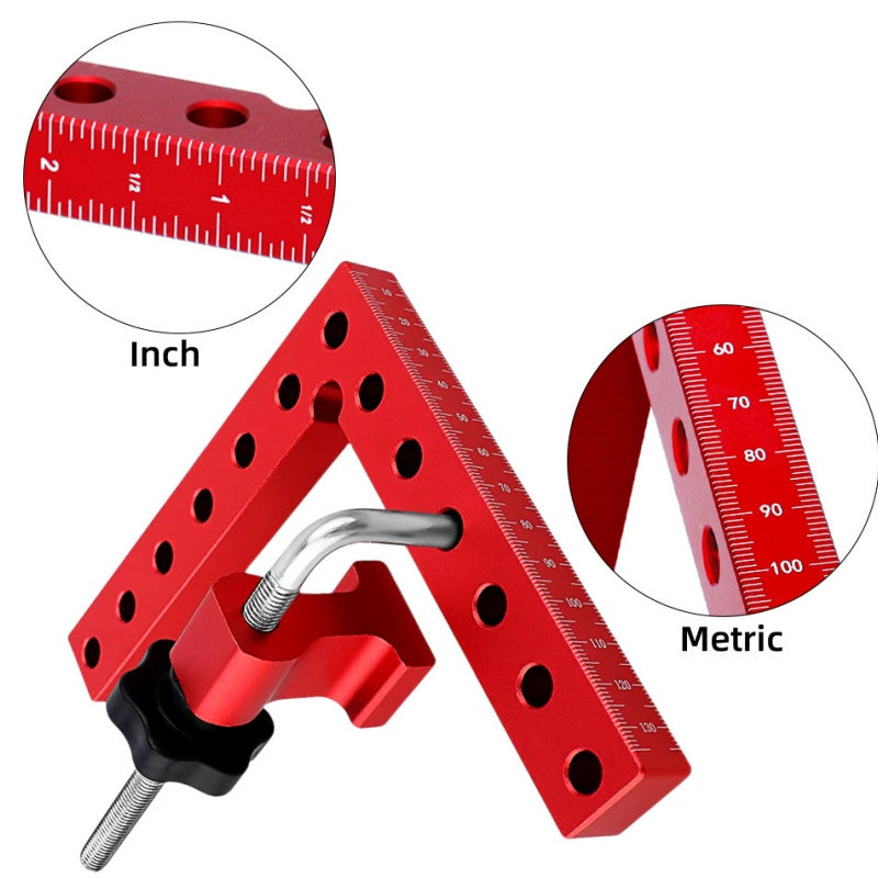 90-Degree Positioning Squares Right Angle Clamps Kit