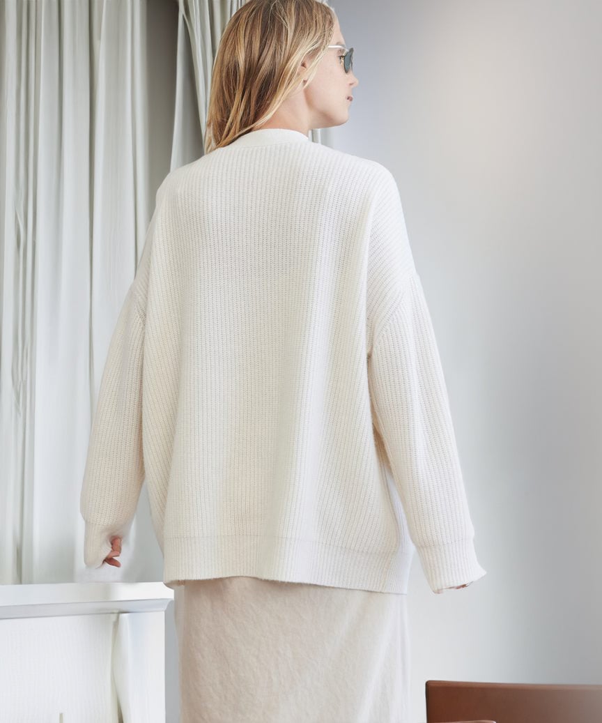 Fall-Winter Stylish Button Oversized Cocoon Cardigan