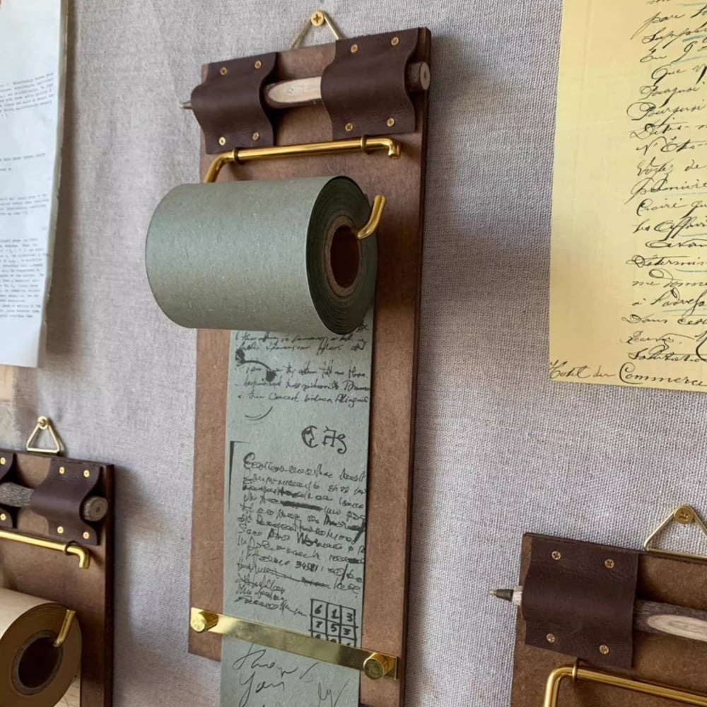 Vintage Clipboard Kraft Notebook
